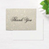 Cartes De Remerciements - Blanc Gold Glit Fab (Bureau)
