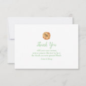 Cartes de Remerciements citrouille Patch (Devant)