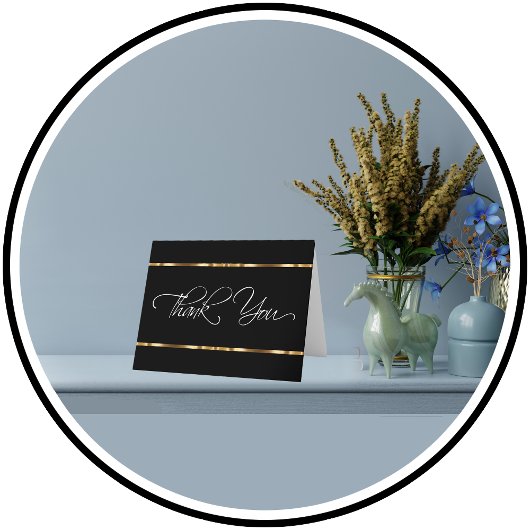 Cartes De Remerciements Classiques Pour Les Affair