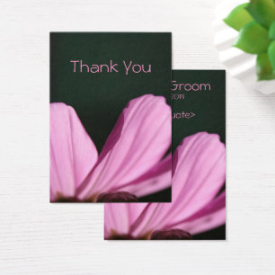 Cartes de remerciements Comos dans le Soleil Flora