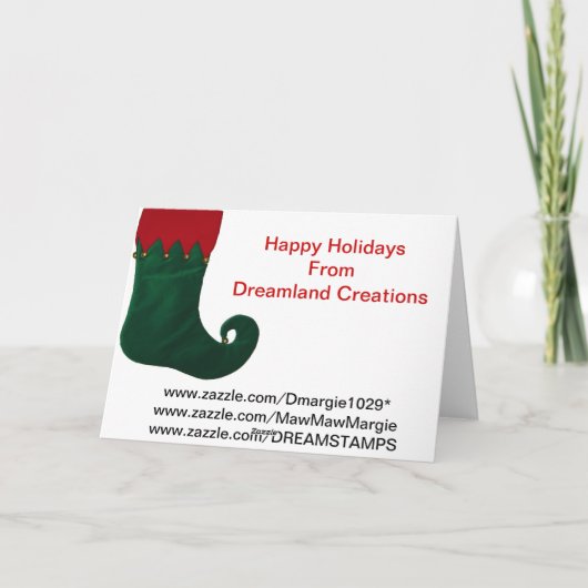 CARTES DE REMERCIEMENTS DE NOËL DE DESIGNER D'OR (Dos)