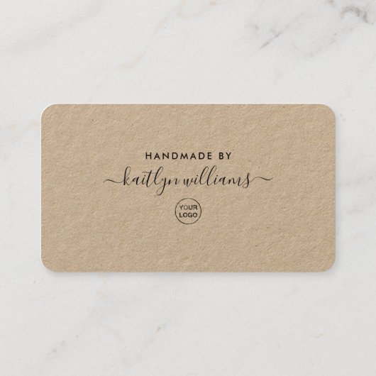 Cartes de remerciements d'entreprise à script simp (Dos)