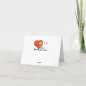 Cartes de remerciements des premiers répondeurs (Dos)