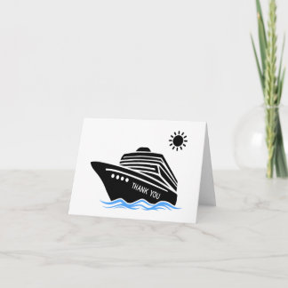 Cartes De Remerciements Du Personnel De Croisières