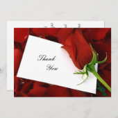 Cartes de remerciements élégantes (Devant / Derrière)