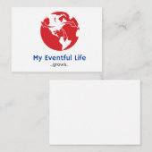 Cartes de Remerciements Éventuelles (Devant / Derrière)