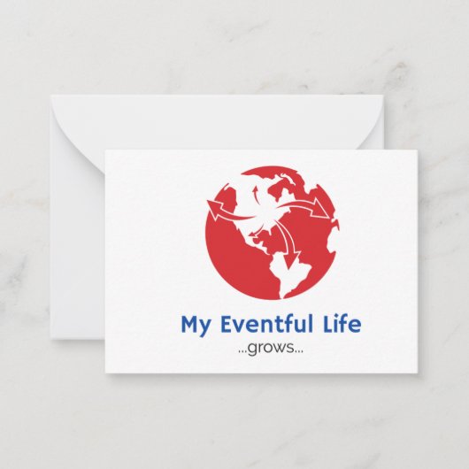 Cartes de Remerciements Éventuelles (Devant)