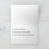 Cartes de Remerciements Immobiliers (Intérieur)