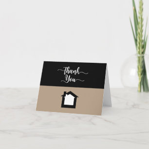 Cartes de Remerciements Immobiliers Modernes