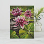 Cartes de remerciements Lily Pads (Debout devant)