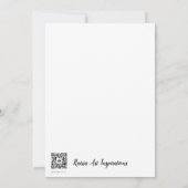 Cartes de remerciements Lily Pads (Dos)