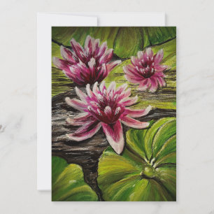 Cartes de remerciements Lily Pads
