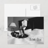 Cartes de remerciements mariages (Devant / Derrière)