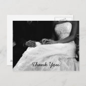 Cartes de remerciements mariages (Devant / Derrière)