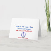 Cartes de remerciements militaires (Dos)