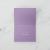 Cartes de Remerciements Papillon Personnalisées (Intérieur)