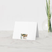 Cartes de remerciements photo mariage (Dos)