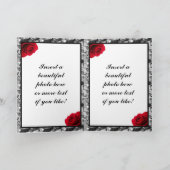 Cartes de remerciements pour la croisière mariage (Intérieur)