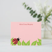 Cartes de remerciements pour l'anniversaire de Lit (Debout devant)