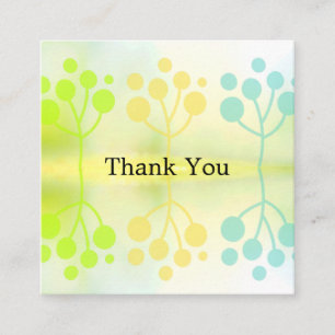 Cartes de Remerciements sans stress
