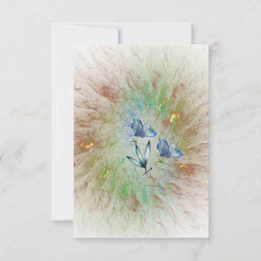 Cartes de remerciements simples (Devant)