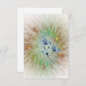 Cartes de remerciements simples (Devant / Derrière)