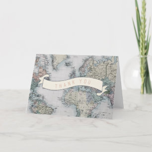 Cartes de remerciements voyage