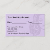 Cartes De Rendez-Vous Branchées Mais Simples Beaut (Devant)