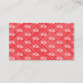 Cartes de rendez-vous carré | Vibrant Pro (Dos)