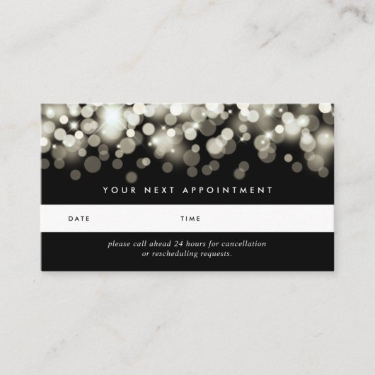 Cartes de rendez-vous Champagne Spark (Devant)