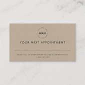 Cartes de rendez-vous d'affaires personnalisées Ea (Devant)