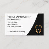 Cartes de rendez-vous de bureau pour dentistes cla (Devant)