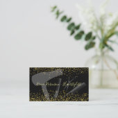 Cartes de Rendez-Vous de Coiffeur Chic et Tendance (Debout devant)