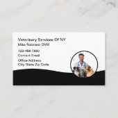 Cartes de rendez-vous de l'hôpital vétérinaire (Devant)