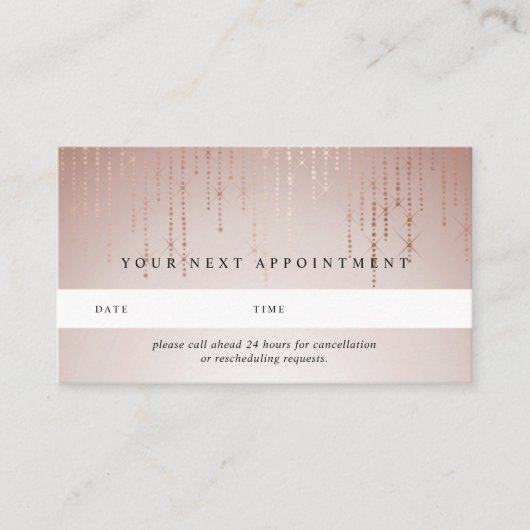 Cartes de rendez-vous de pluie vierge (Devant)