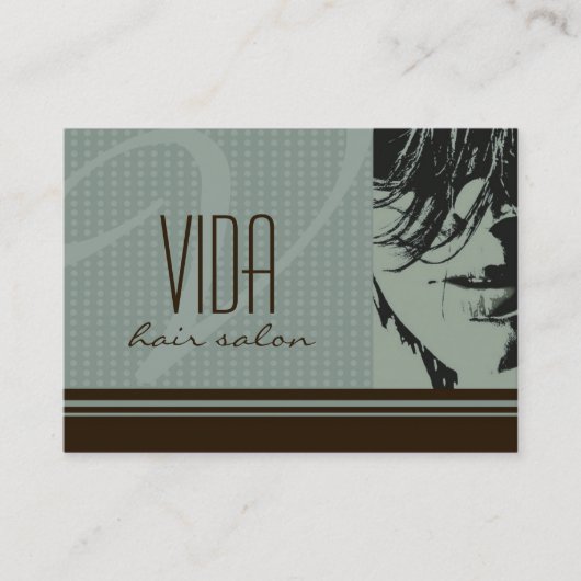 Cartes de rendez-vous de salon de coiffure (Devant)