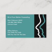 Cartes de rendez-vous des conseillers en santé men (Devant)