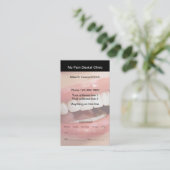 Cartes de rendez-vous des dentistes (Debout devant)