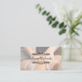 Cartes de rendez-vous des massothérapeutes classiq (Debout devant)