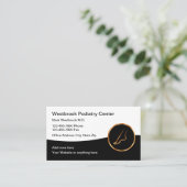 Cartes de rendez-vous des médecins du pied classiq (Debout devant)