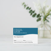 Cartes de rendez-vous des patients dentistes Rappe (Debout devant)