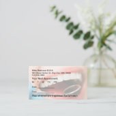 Cartes de rendez-vous des patients du bureau des d (Debout devant)