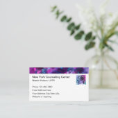 Cartes de rendez-vous des psychothérapeutes en san (Debout devant)