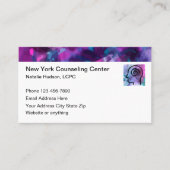 Cartes de rendez-vous des psychothérapeutes en san (Devant)