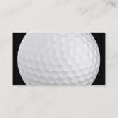 Cartes de rendez-vous d'instructeur de golf (Dos)