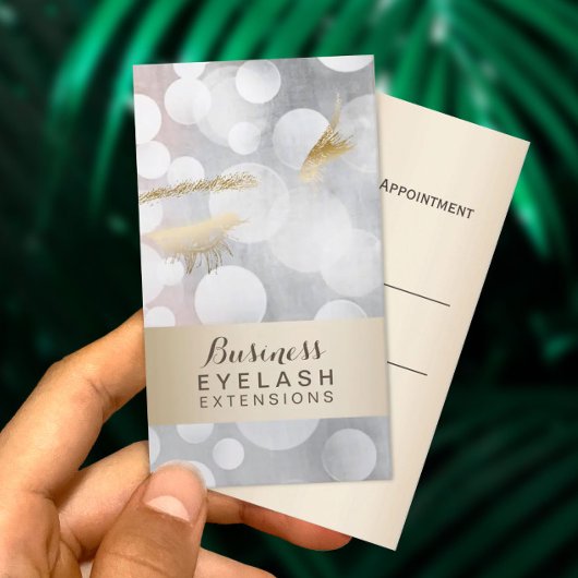 Cartes de rendez-vous | Extensions Eyelash moderne