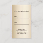 Cartes de rendez-vous | Extensions Eyelash moderne (Dos)