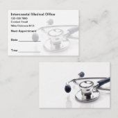 Cartes de rendez-vous Médicale Office (Devant / Derrière)