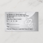 Cartes de rendez-vous Médicales (Devant)