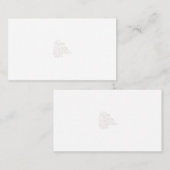 Cartes de rendez-vous personnalisées | Salon denta (Devant / Derrière)